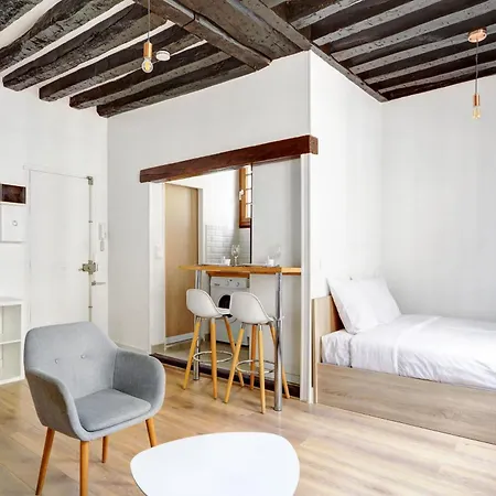 아파트 Luminous Flat In Le Marais *